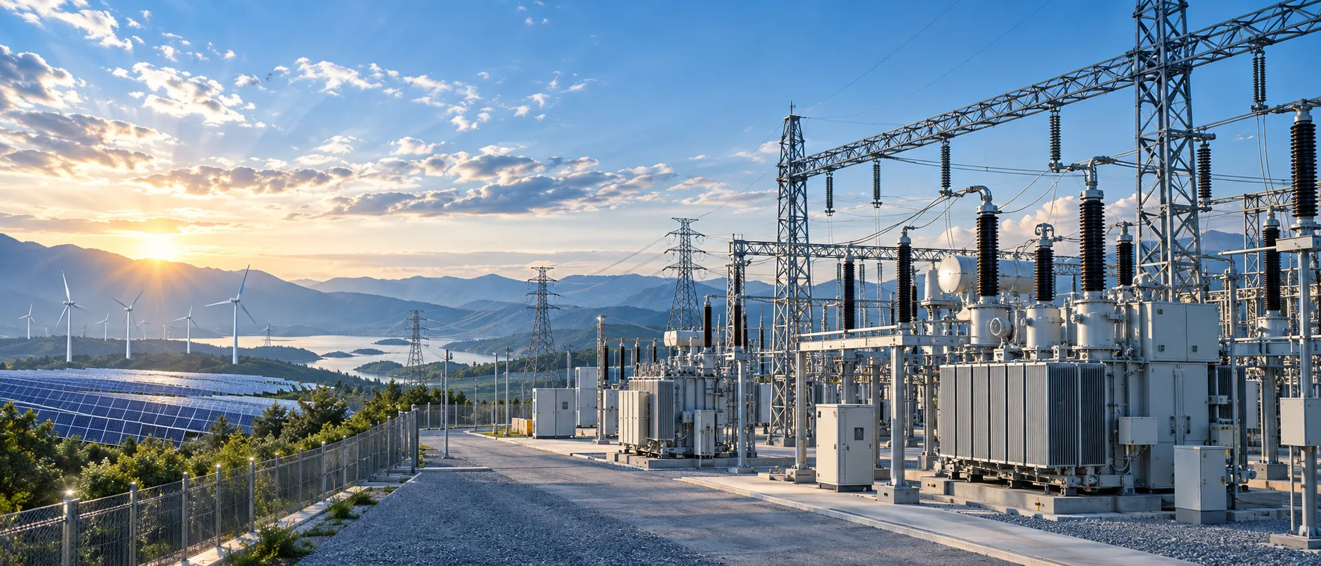 Stacja elektroenergetyczna i odnawialne źródła energii
