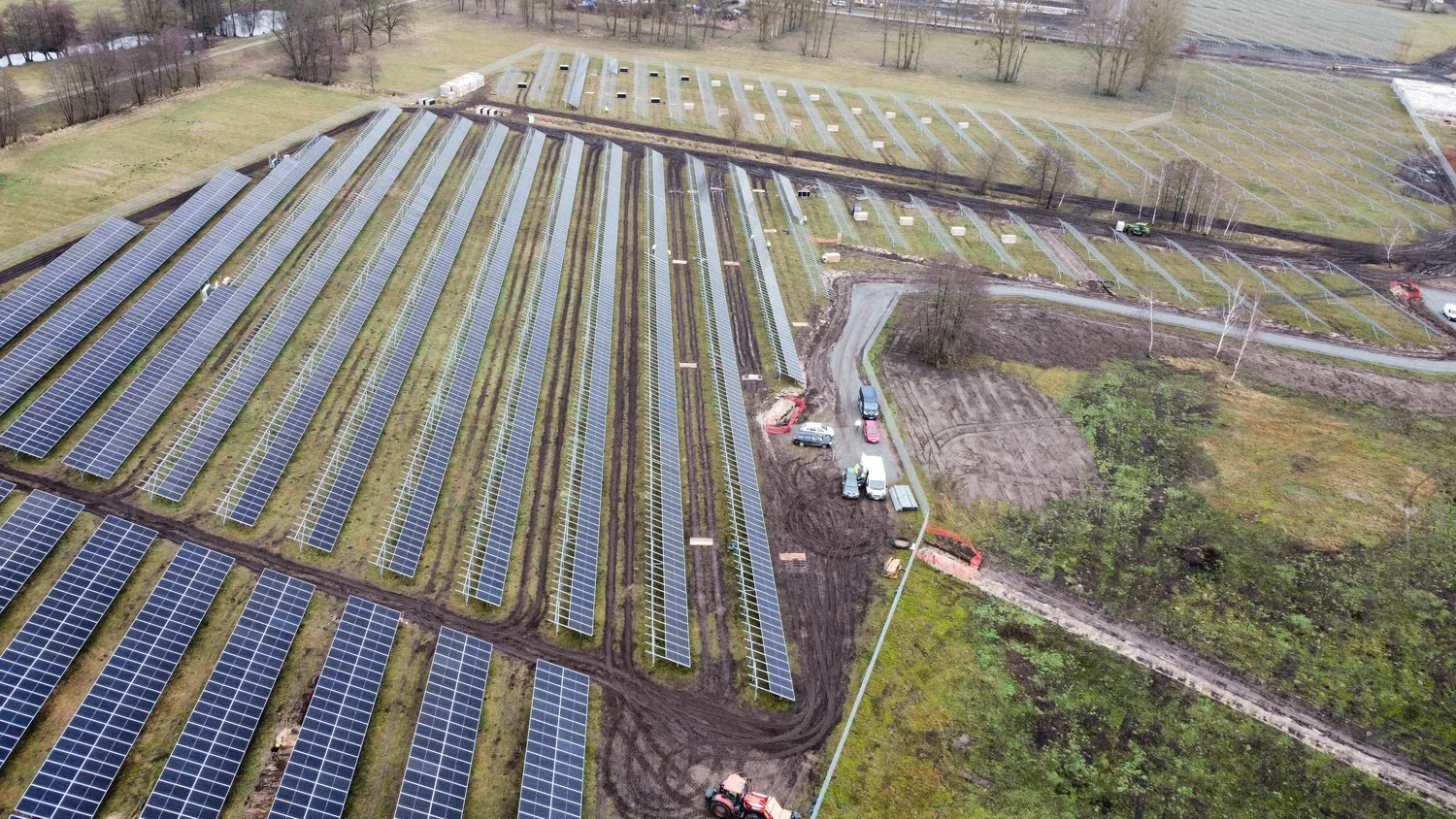 Farma fotowoltaiczna Borek zbudowana przez AS Electric