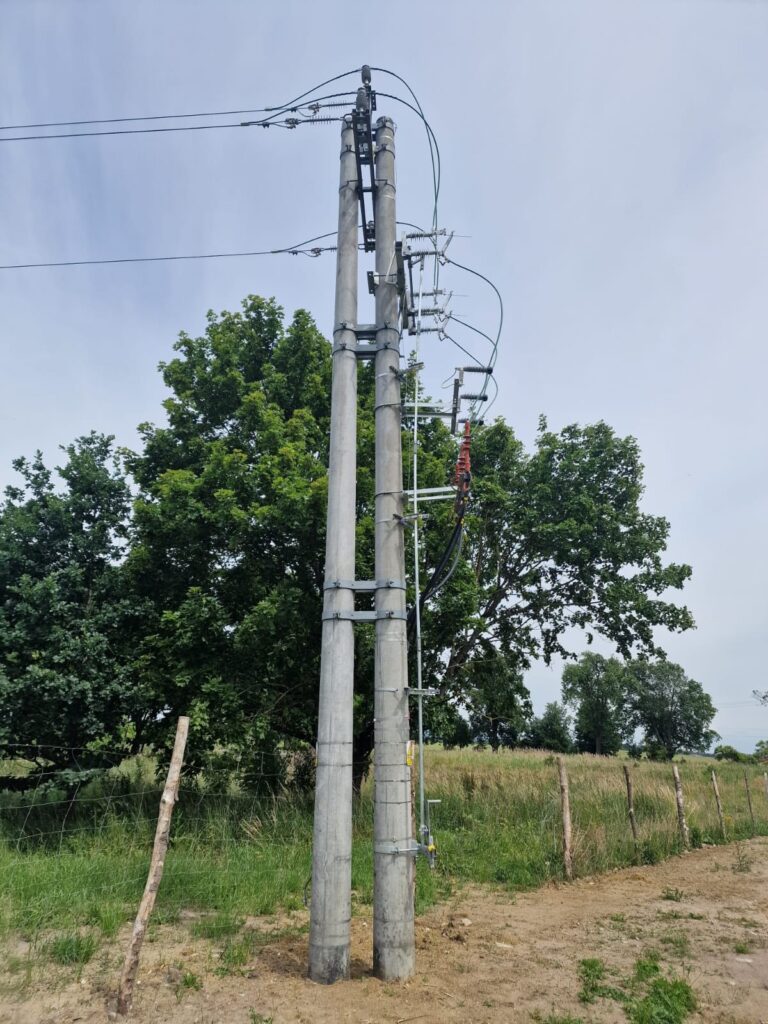 Przebudowa sieci SN, Skarbimierzyce