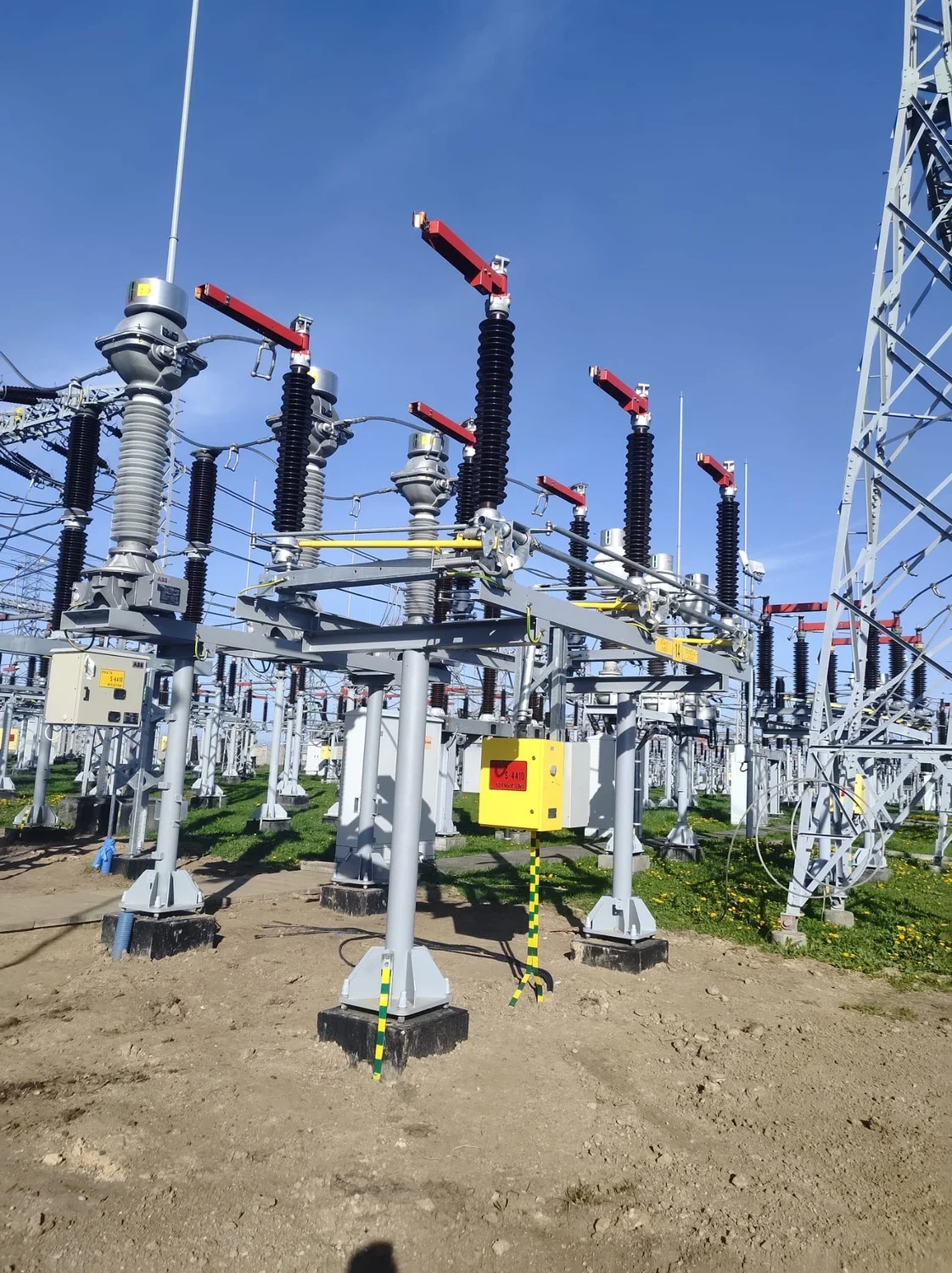 Wykonanie pola 110kV, GPZ Żukowice